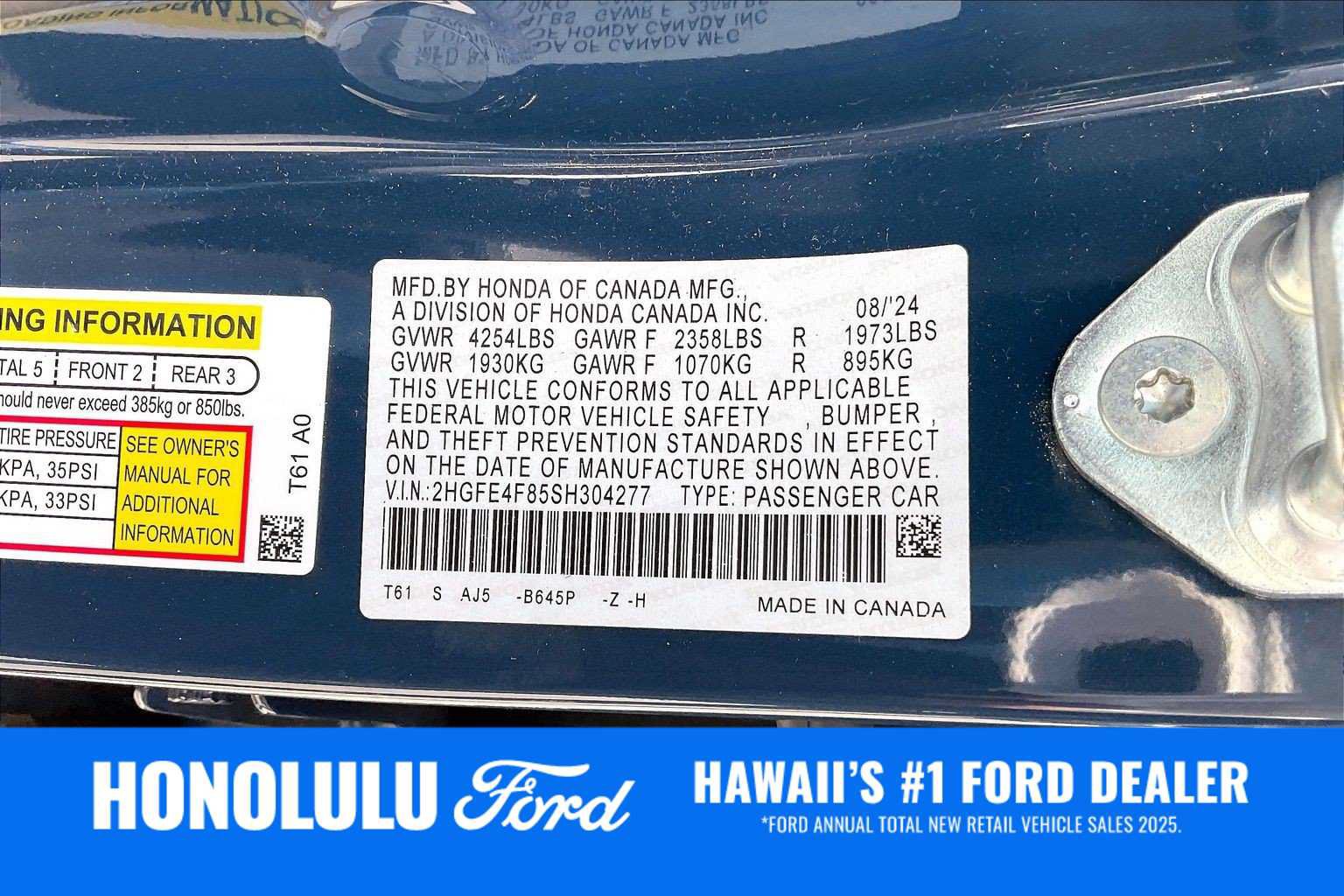 Used 2025 Honda Civic Sport Touring image 20