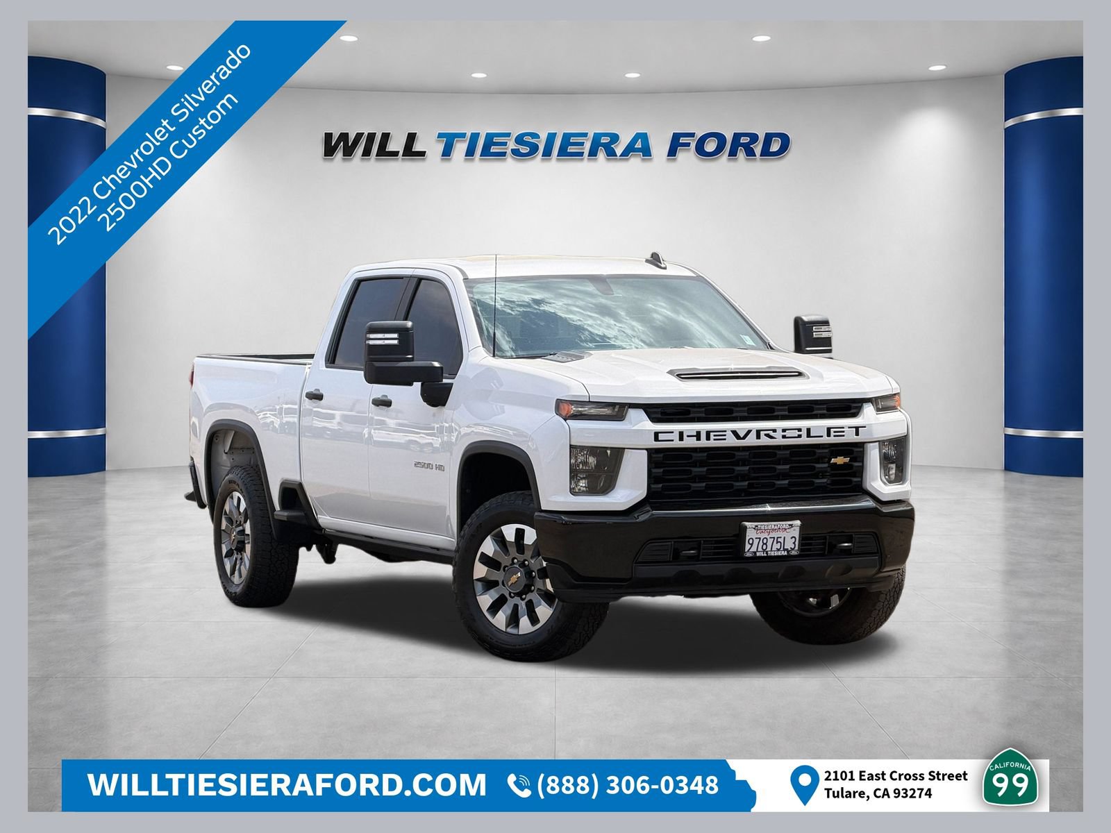 Used 2022 Chevrolet Silverado 2500 Custom w/ Custom Convenience Package RWD image 1