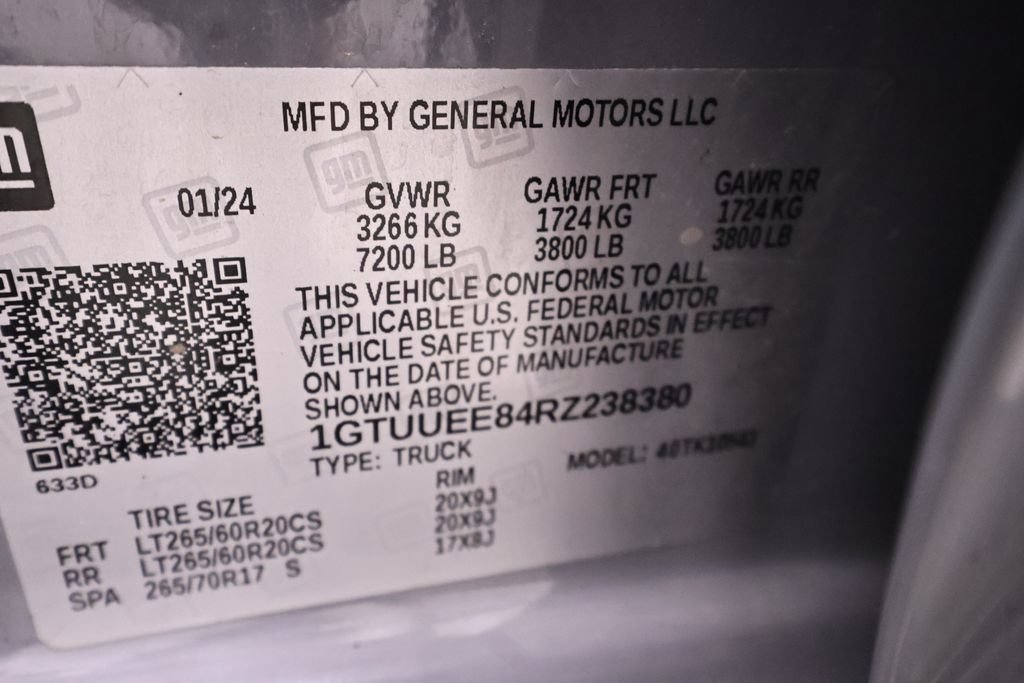 Used 2024 GMC Sierra 1500 AT4 w/ Technology Package AWD/4WD image 49