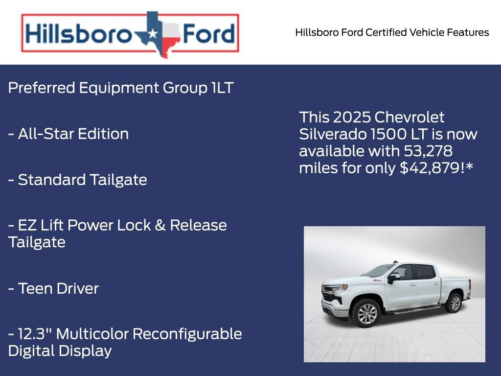 Used 2025 Chevrolet Silverado 1500 LT AWD/4WD image 17
