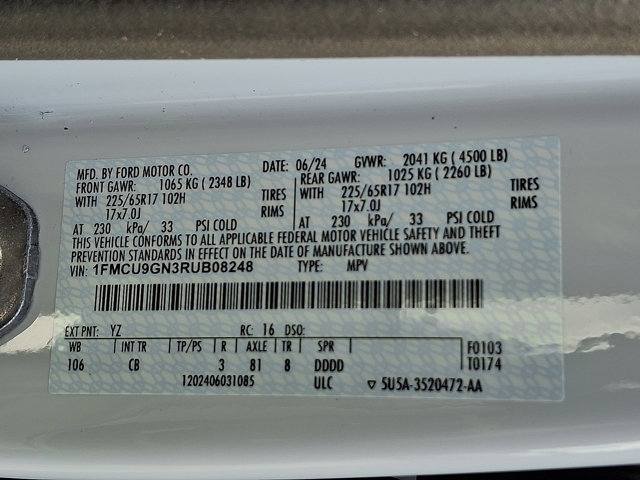 Certified 2024 Ford Escape Active image 26