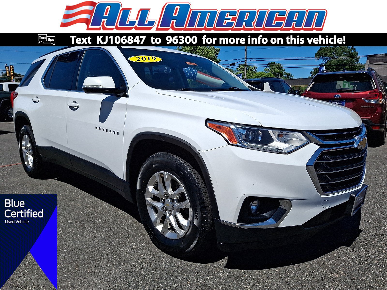 Used 2019 Chevrolet Traverse LT AWD/4WD image 1