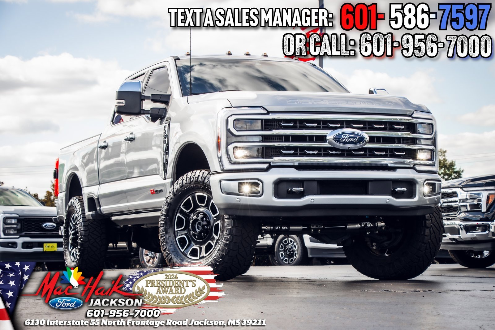 Certified 2024 Ford F250 Platinum