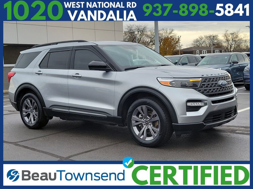 Certified 2022 Ford Explorer XLT w/ Equipment Group 202A