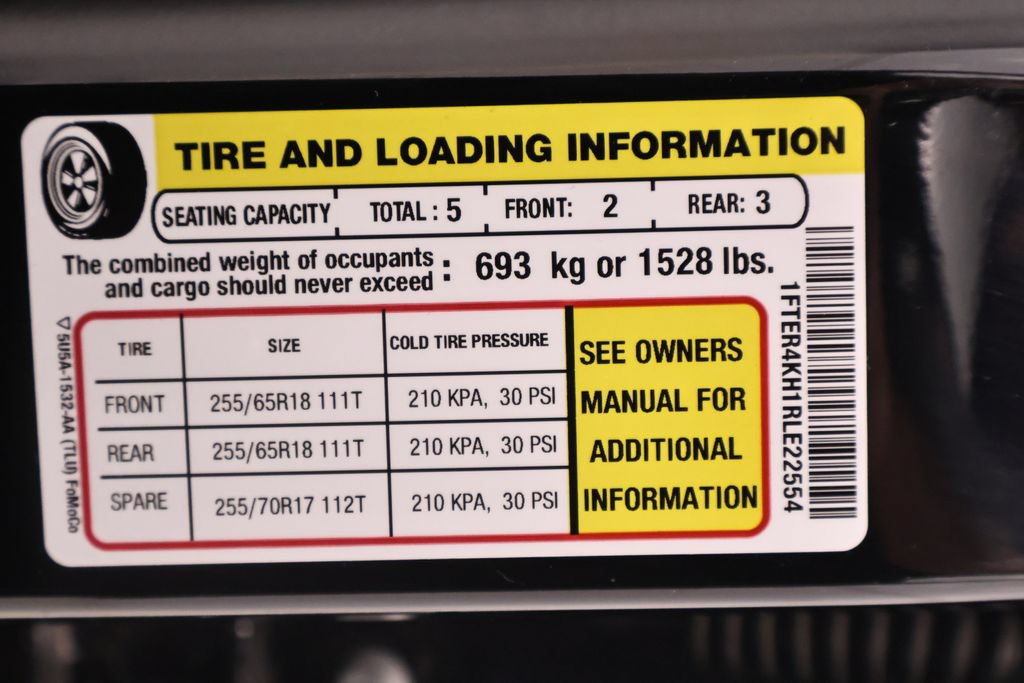 Certified 2024 Ford Ranger Lariat w/ FX4 Off-Road Package AWD/4WD image 47