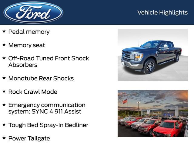 Certified 2022 Ford F150 Lariat w/ Max Trailer Tow Package image 12