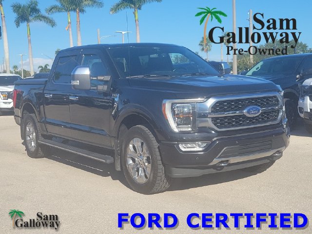 Certified 2021 Ford F150 Platinum w/ Equipment Group 701A High AWD/4WD image 1