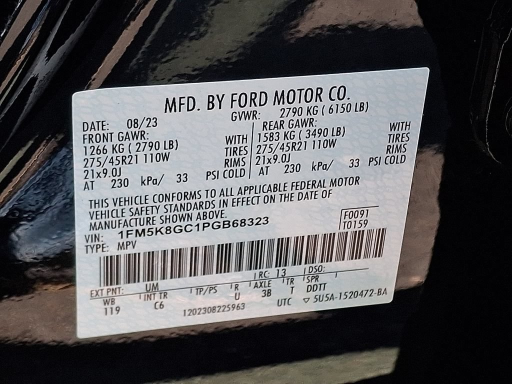 Certified 2023 Ford Explorer ST w/ Equipment Group 401A AWD/4WD image 29