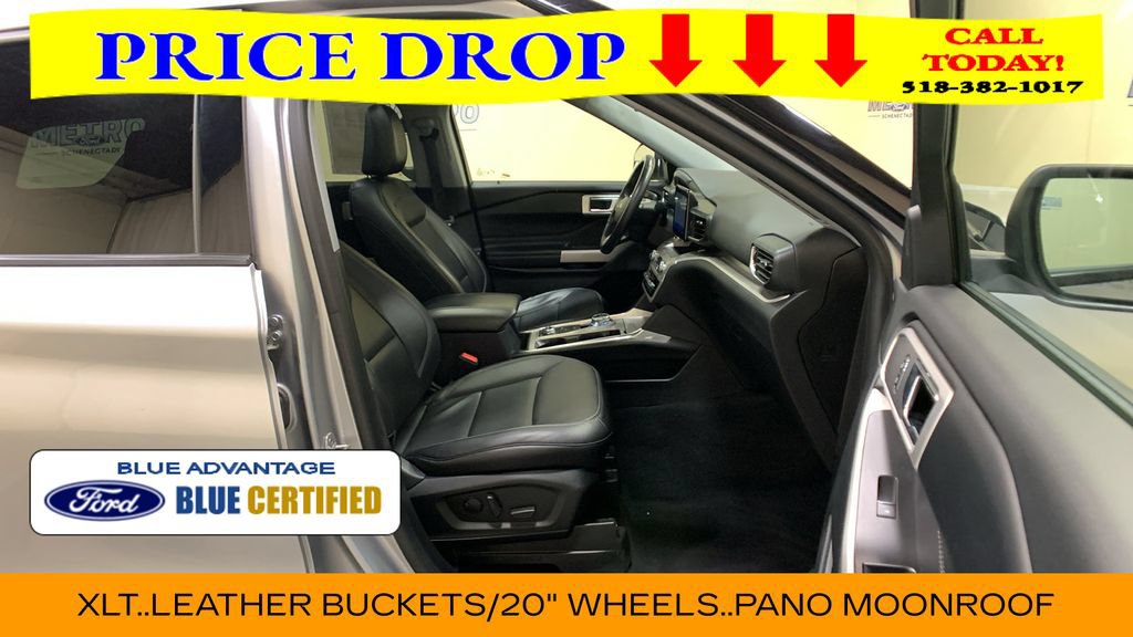 Certified 2022 Ford Explorer XLT w/ Equipment Group 202A AWD/4WD image 11