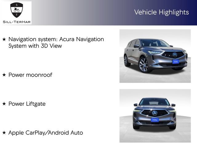 Used 2022 Acura MDX SH-AWD w/ Technology Package image 4
