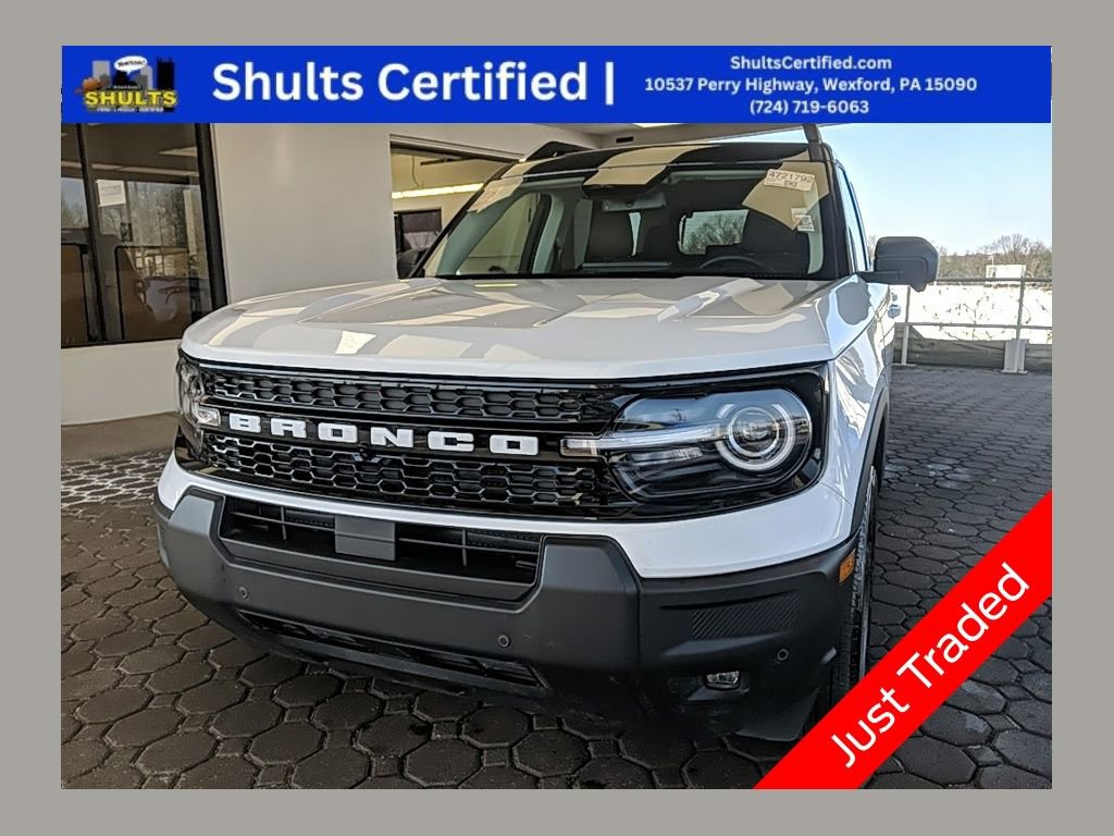 Certified 2025 Ford Bronco Sport Outer Banks w/ Outer Banks Tech Package+