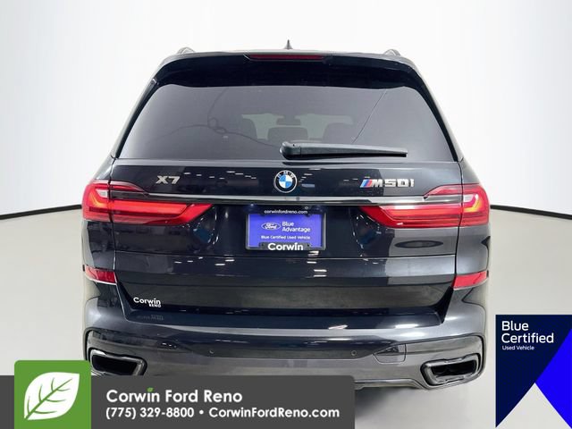 Used 2020 BMW X7 M50i w/ Dynamic Handling Package AWD/4WD image 9