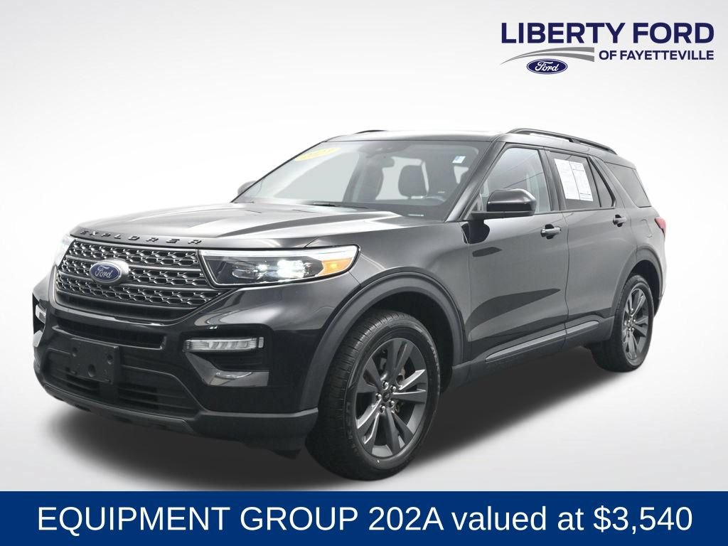 Certified 2023 Ford Explorer XLT w/ Equipment Group 202A