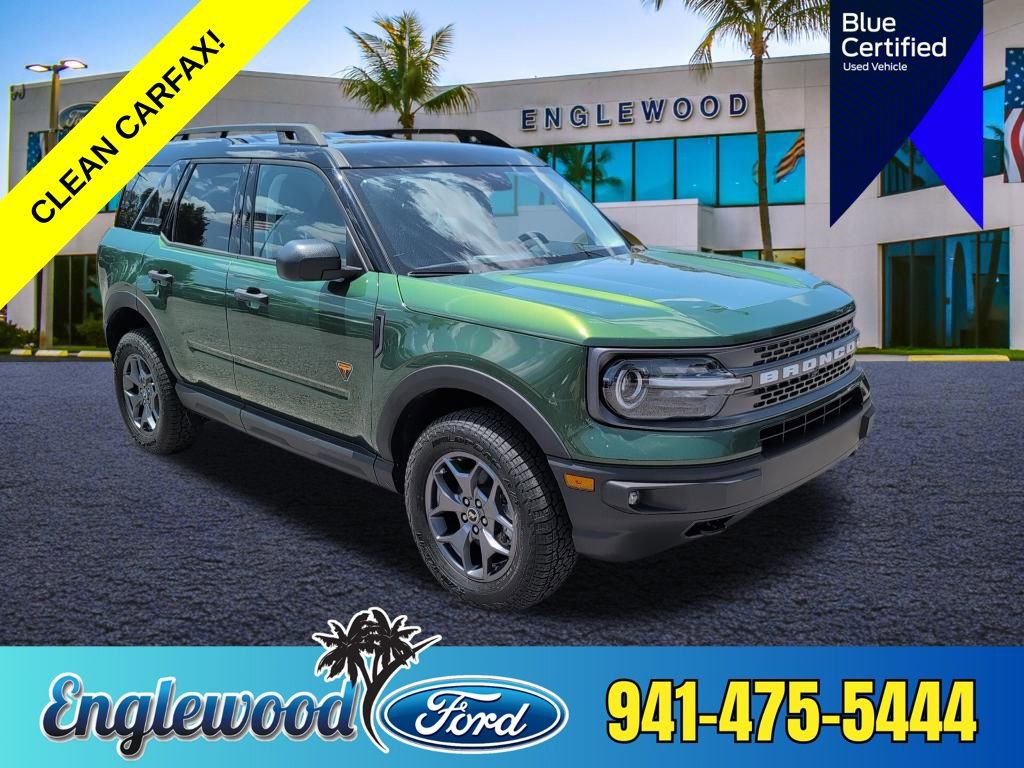 Certified 2023 Ford Bronco Sport Badlands