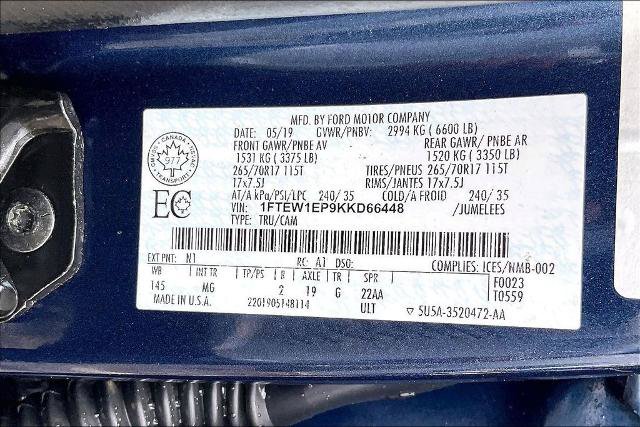 Certified 2019 Ford F150 XLT AWD/4WD image 36