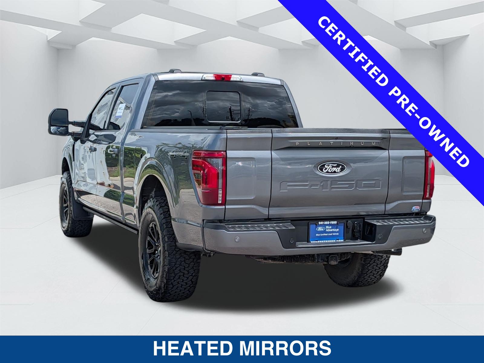 Certified 2025 Ford F150 Platinum w/ Equipment Group 702A High AWD/4WD image 7