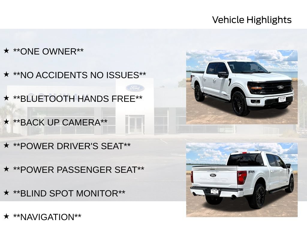 Certified 2024 Ford F150 XLT w/ Equipment Group 302A MID AWD/4WD image 6