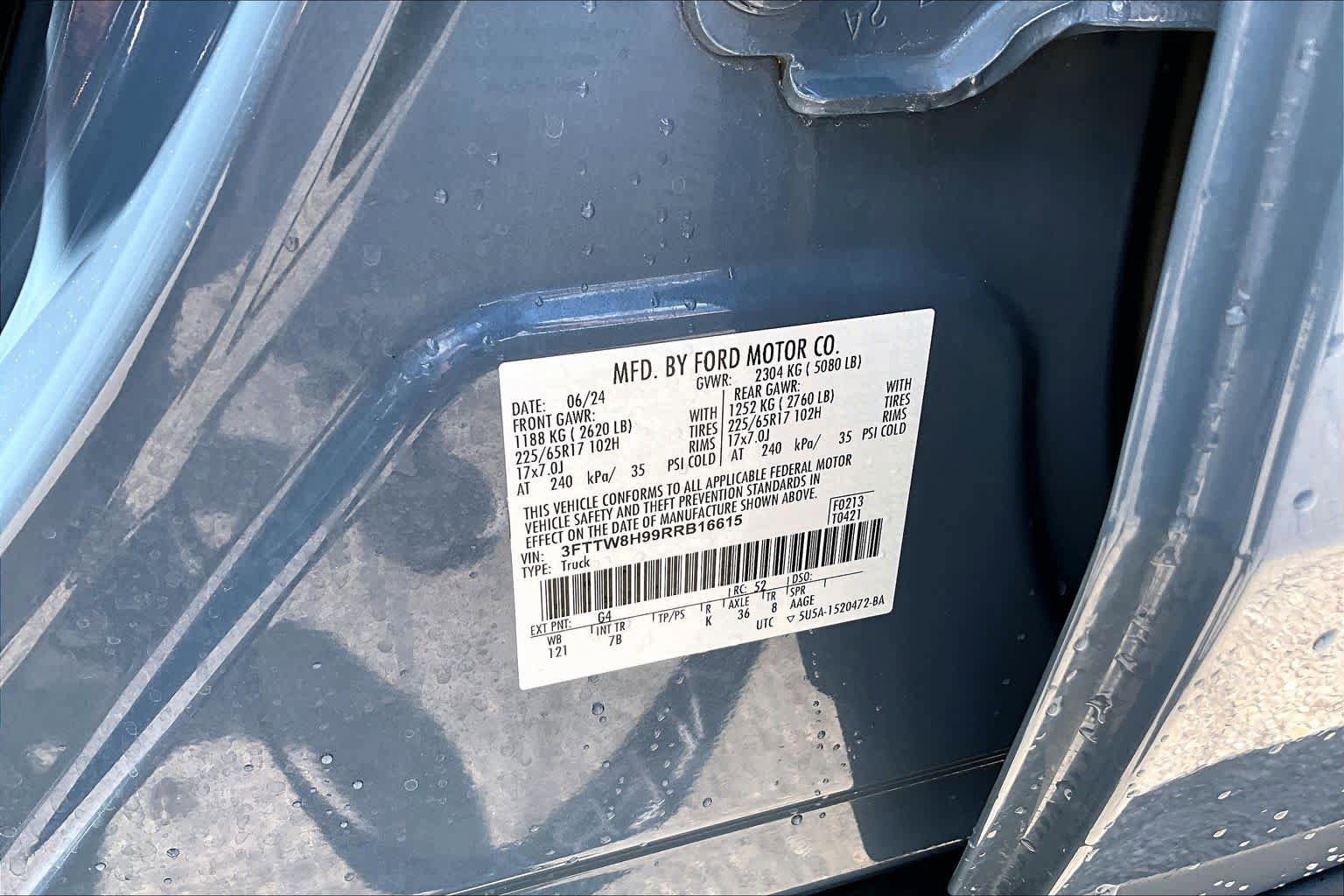 Certified 2024 Ford Maverick XLT FWD image 33