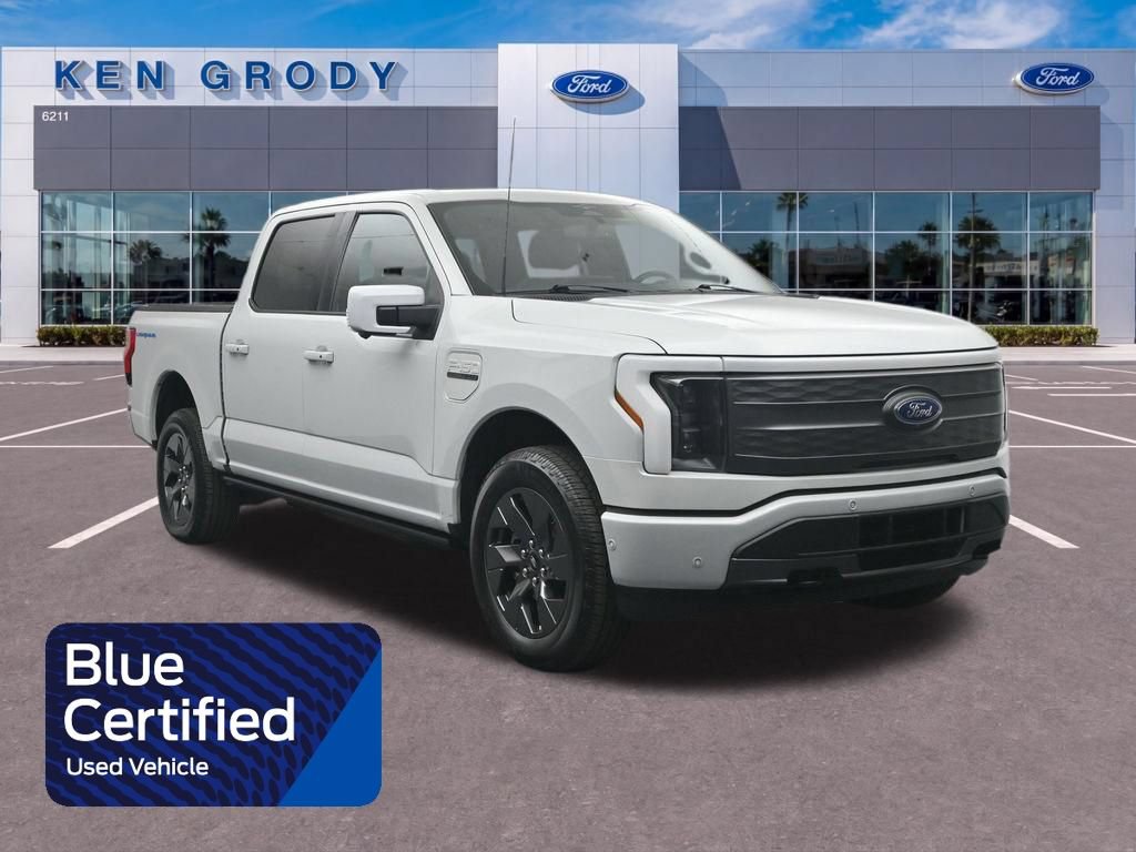 Certified 2023 Ford F150 Lightning Lariat w/ Equipment Group 511A High AWD/4WD image 1