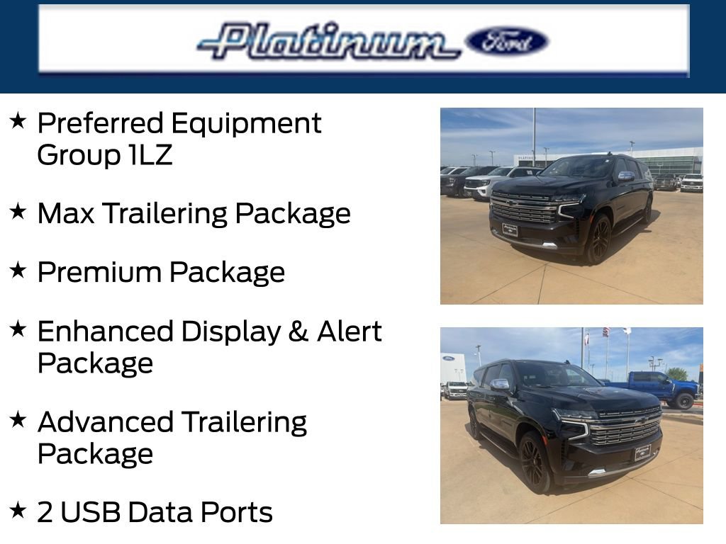 Used 2021 Chevrolet Suburban Premier w/ Premium Package RWD image 23