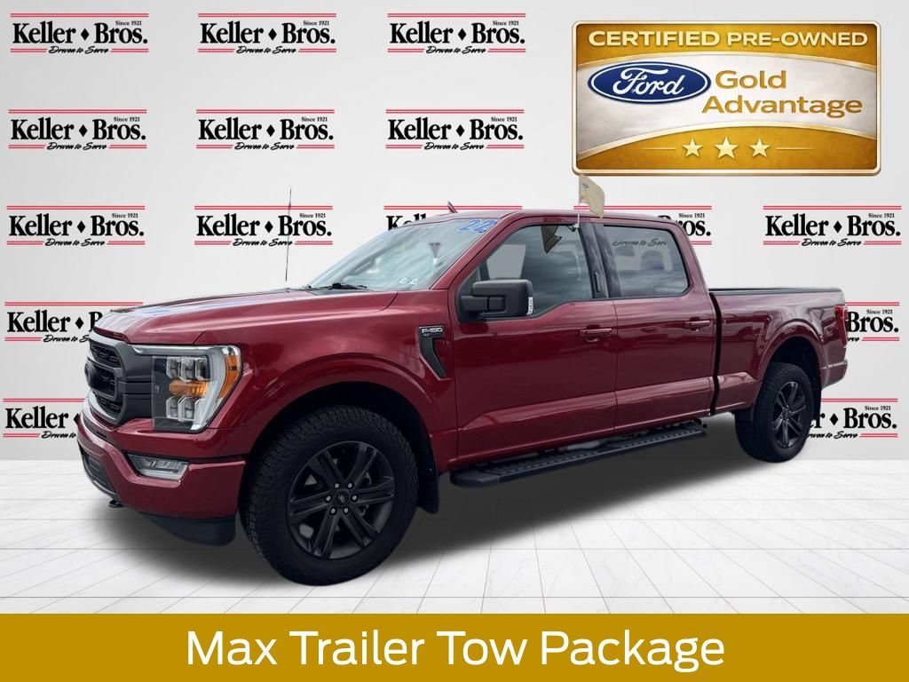 Certified 2022 Ford F150 XLT w/ Equipment Group 302A High AWD/4WD image 4