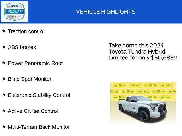 Used 2024 Toyota Tundra Limited w/ TRD Off-Road Package AWD/4WD image 19