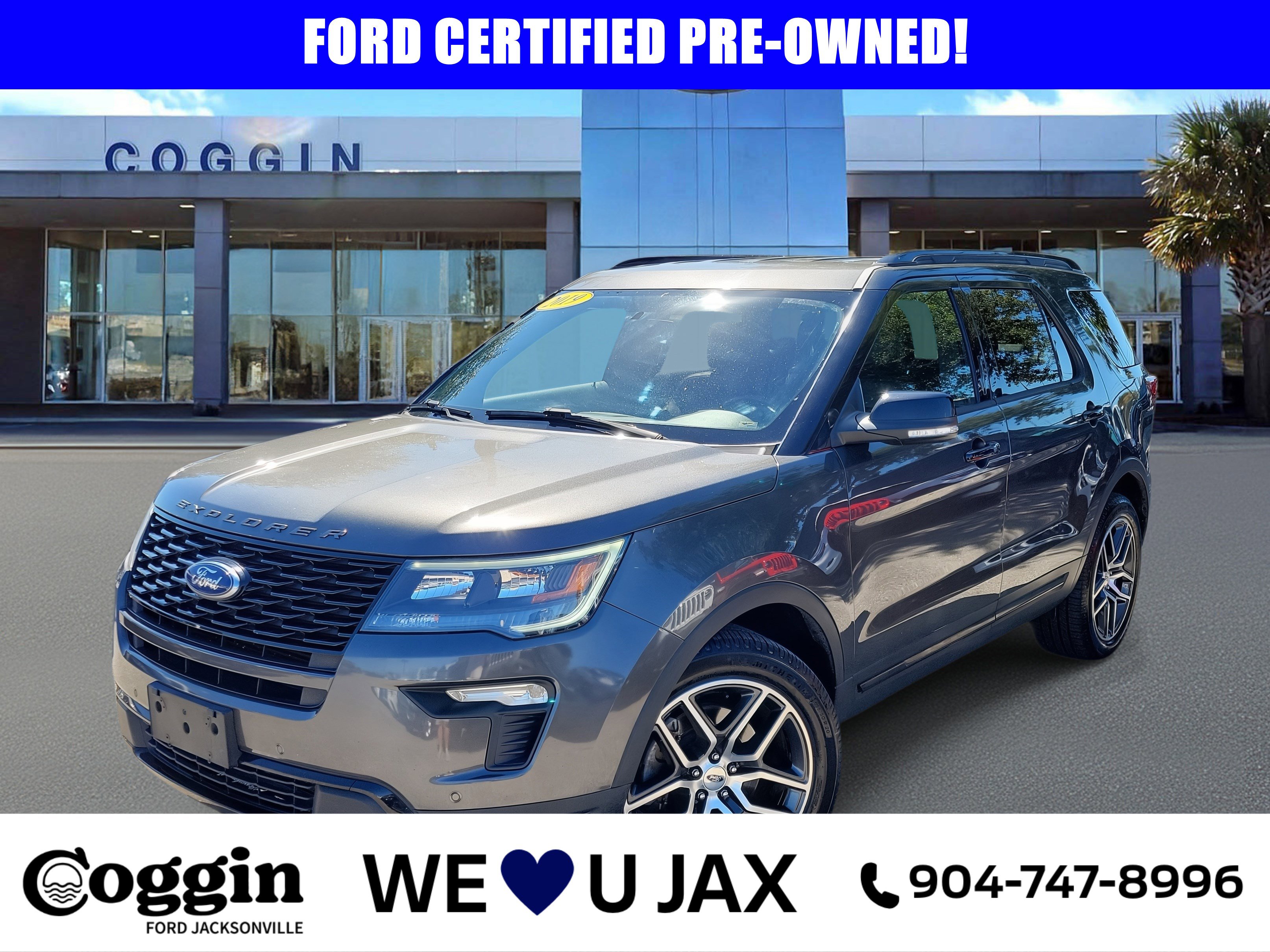 Certified 2019 Ford Explorer Sport