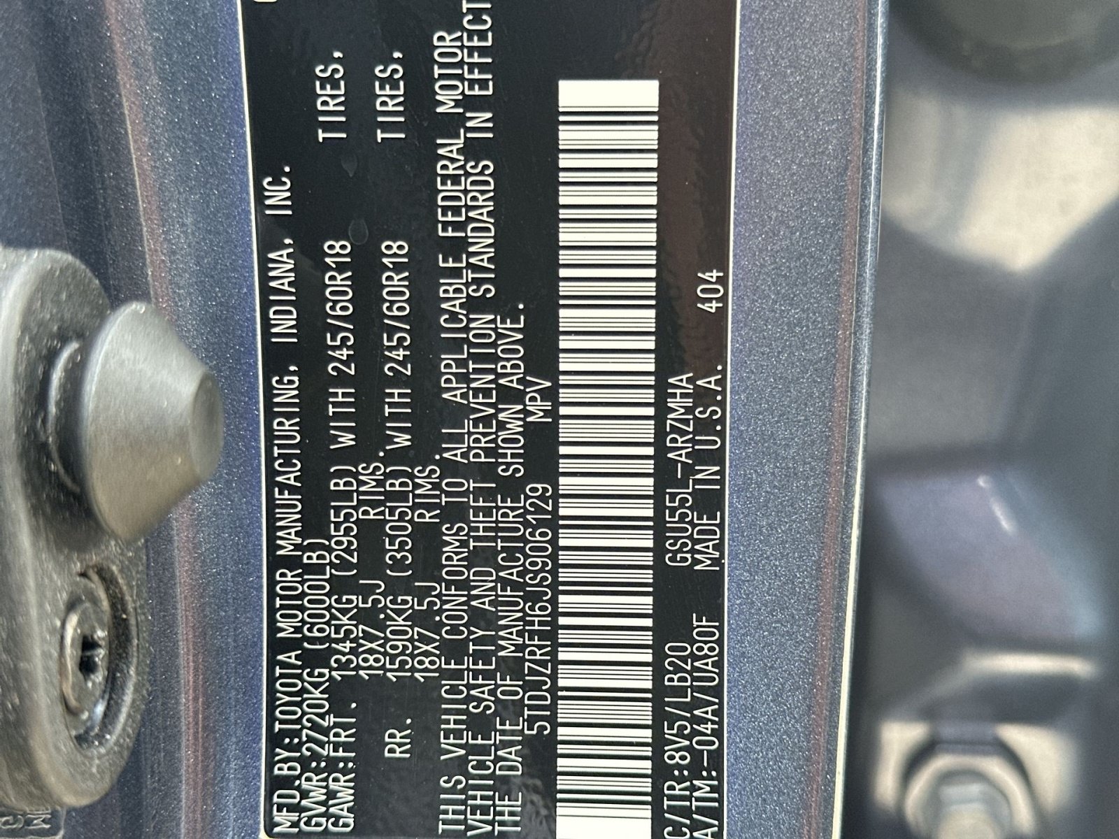 Used 2018 Toyota Highlander XLE AWD/4WD image 37