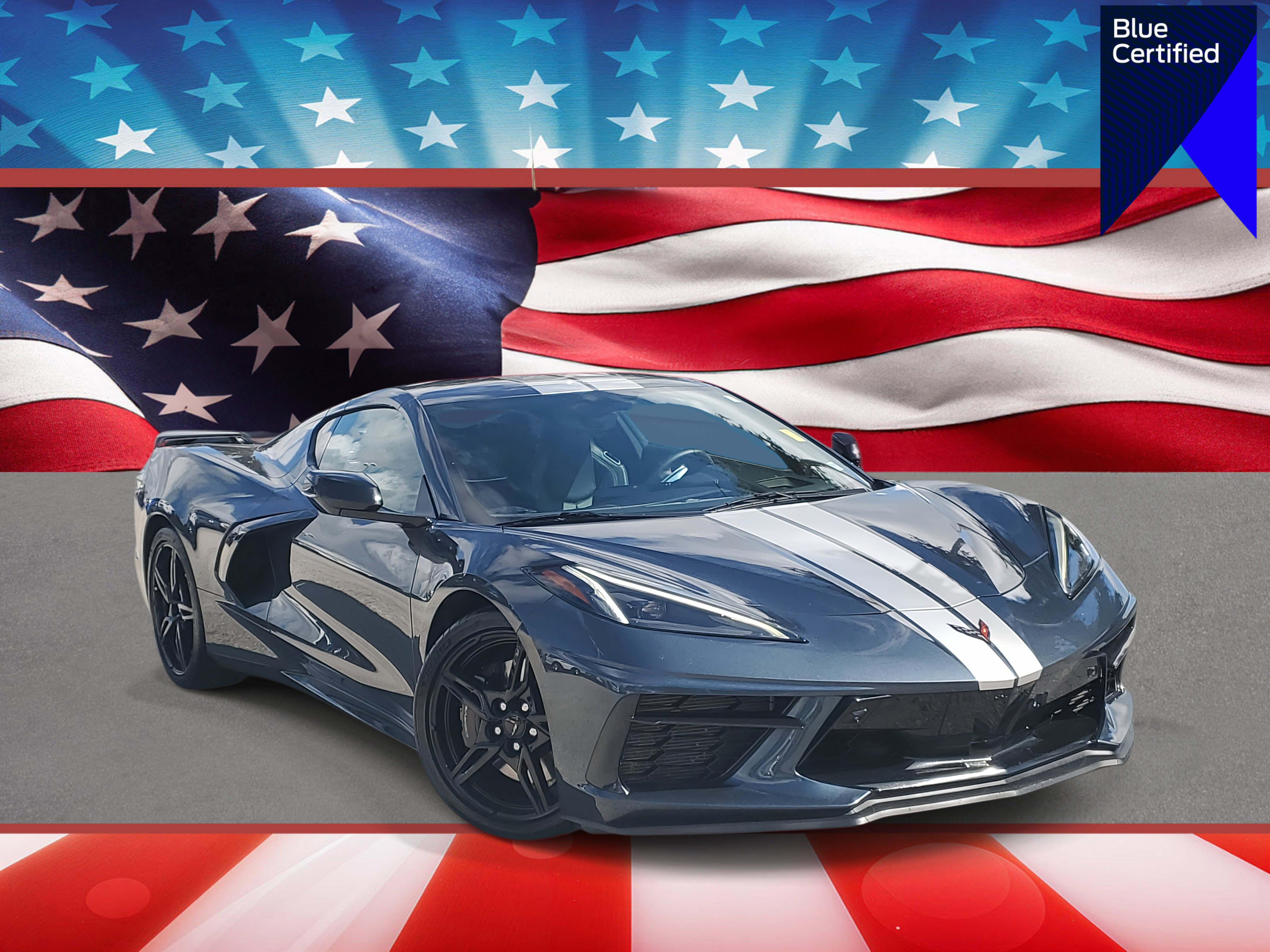 Used 2021 Chevrolet Corvette Stingray Preferred Cpe w/ Z51 Performance Package