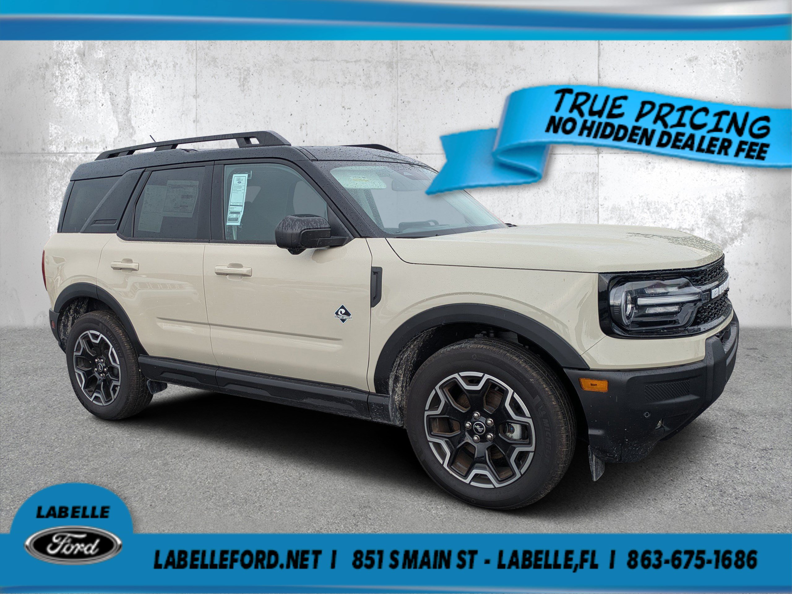 Certified 2025 Ford Bronco Sport Outer Banks w/ Outer Banks Tech Package+