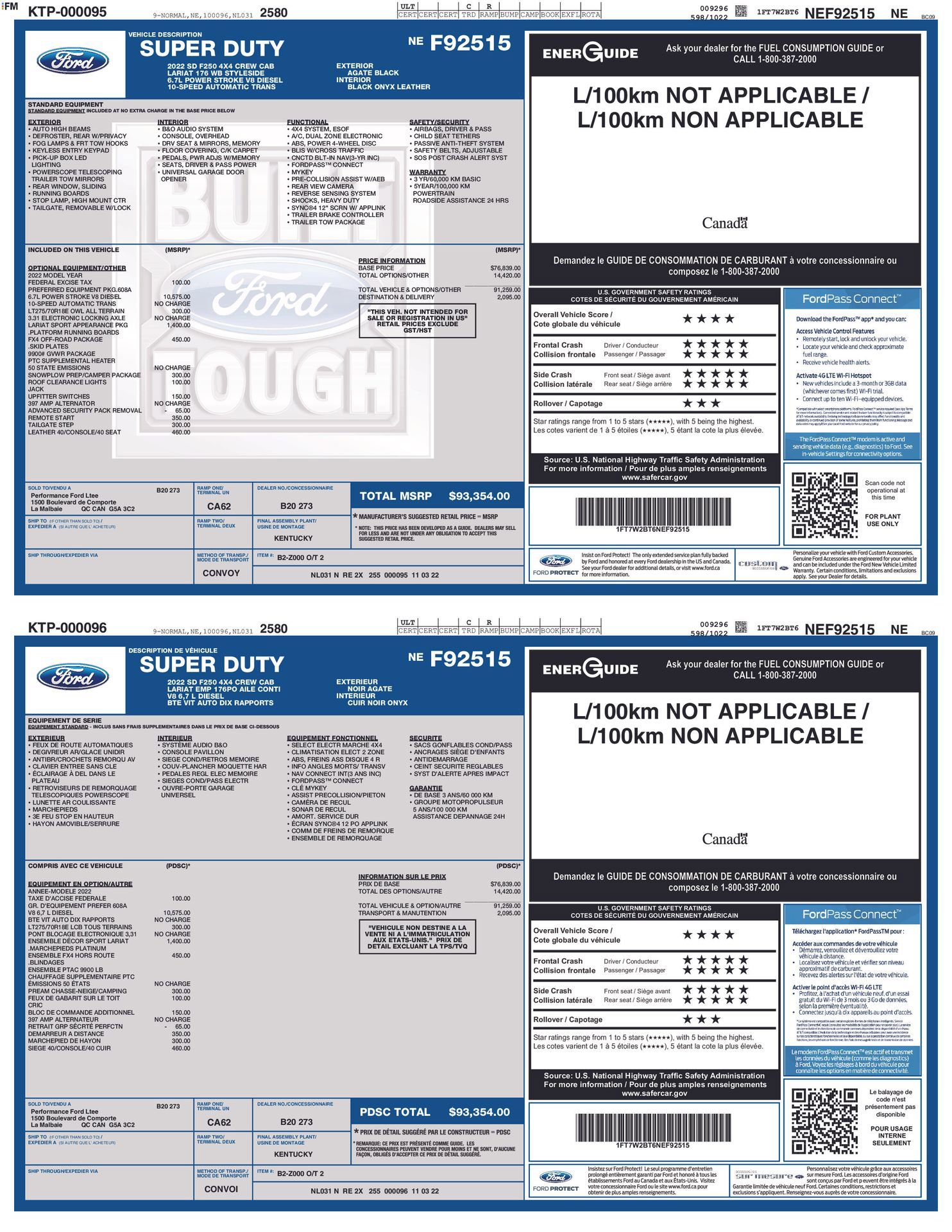 Certified 2022 Ford F250 Lariat AWD/4WD image 36