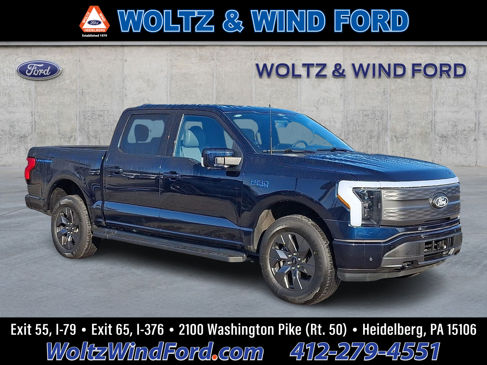 Certified 2025 Ford F150 Lightning Lariat w/ Max Trailer Tow Package