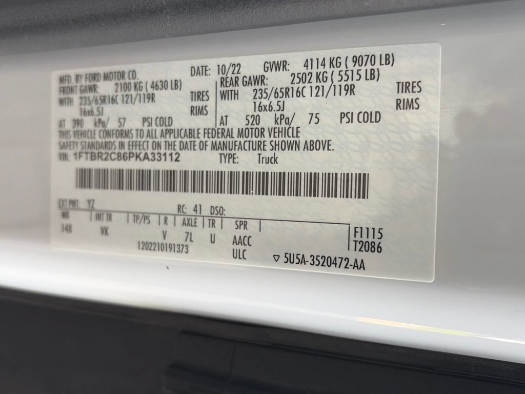 Certified 2023 Ford Transit 250 Medium Roof AWD image 9