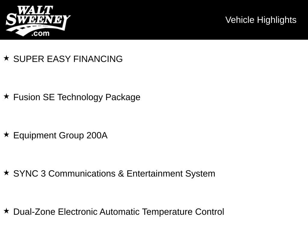 Certified 2017 Ford Fusion SE w/ Fusion SE Technology Package image 16