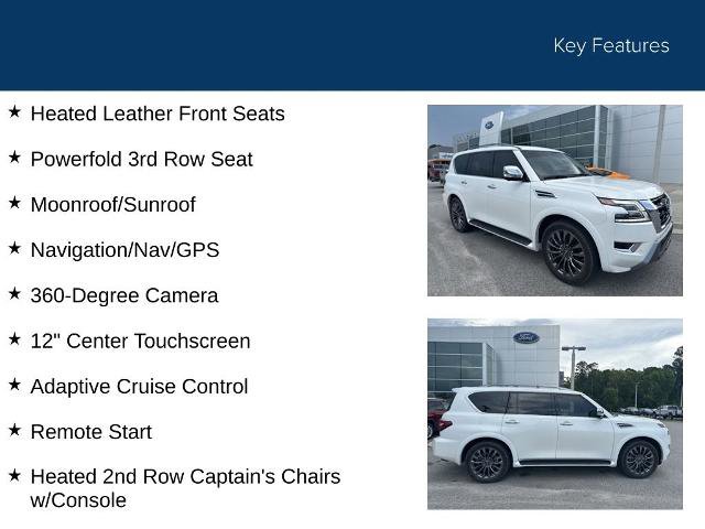Used 2023 Nissan Armada Platinum w/ Captain's Chairs Package RWD image 15