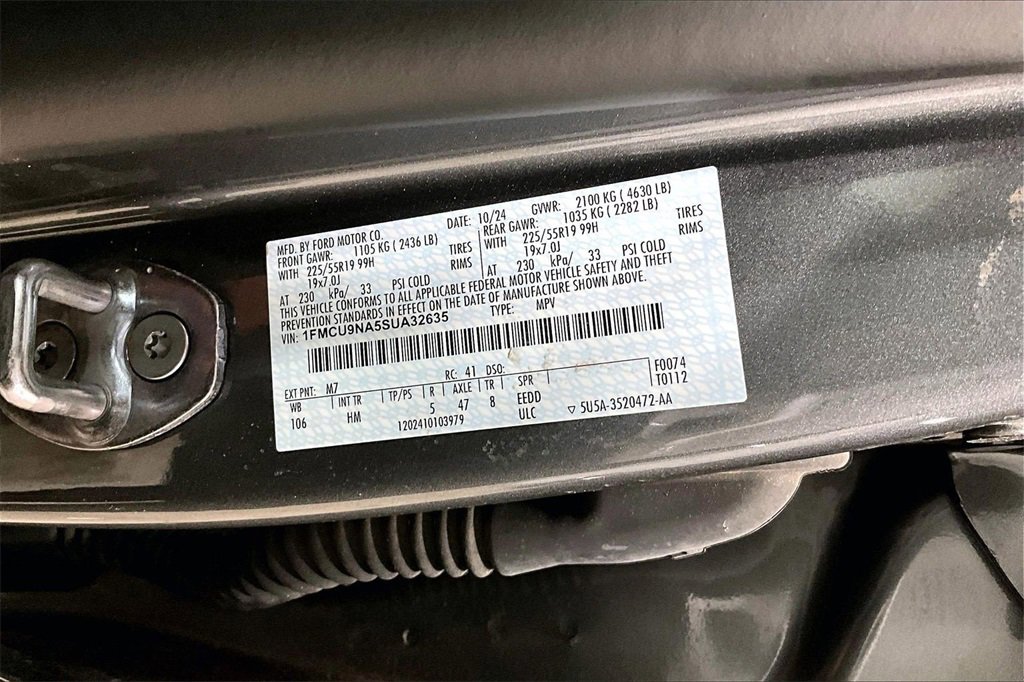 Certified 2025 Ford Escape ST-Line Select w/ Tech Pack #1 image 32