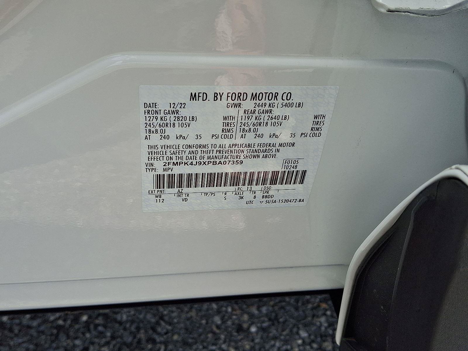 Certified 2023 Ford Edge SEL w/ Convenience Package AWD/4WD image 26