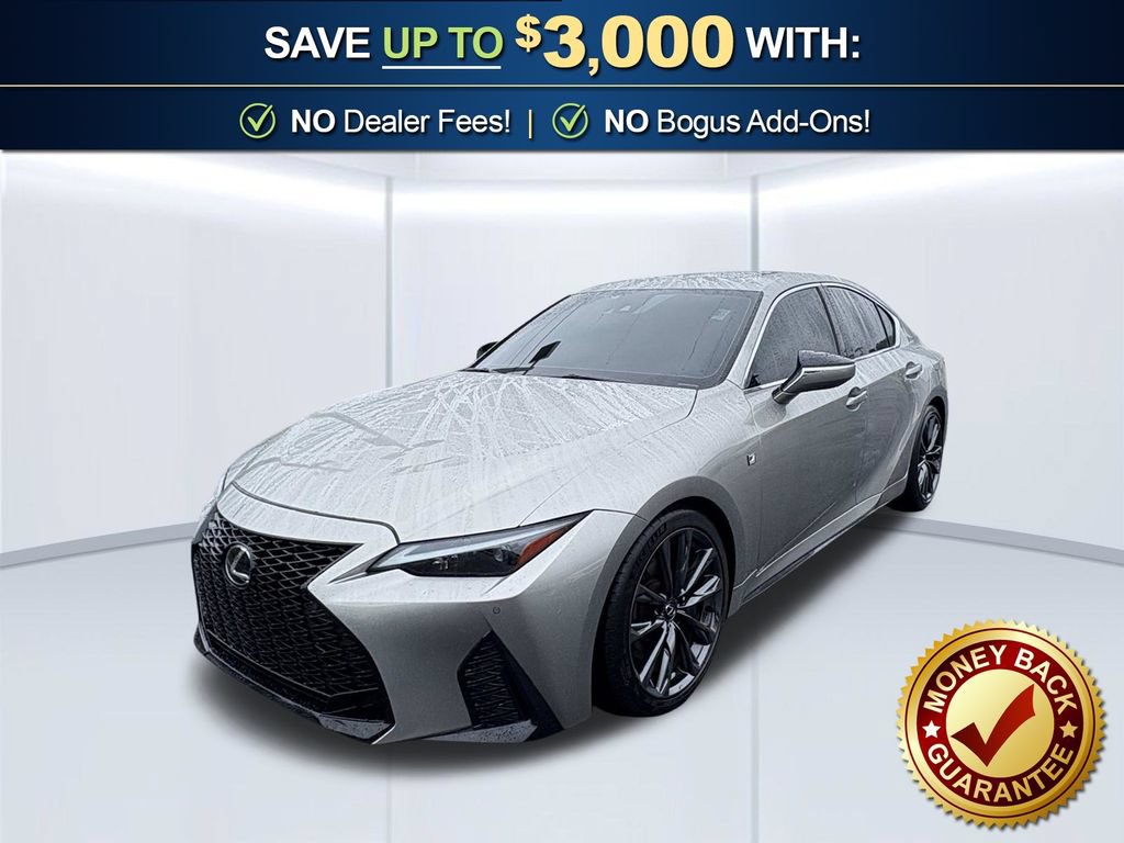Used 2023 Lexus IS 350 F Sport w/ Memory Package RWD image 1