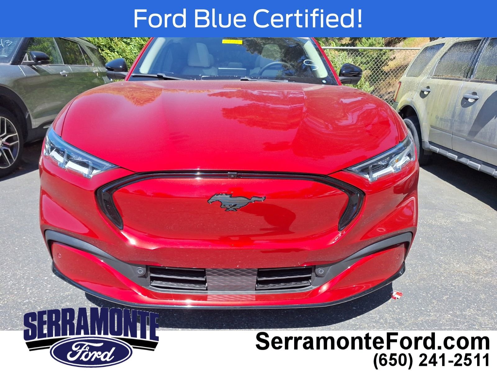 Certified 2023 Ford Mustang Mach-E Premium w/ Mustang Nite Pony Package RWD image 2