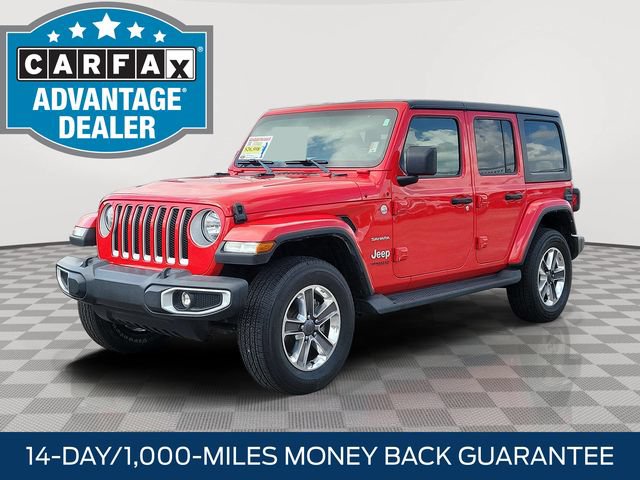 Used 2022 Jeep Wrangler Unlimited Sahara AWD/4WD image 3