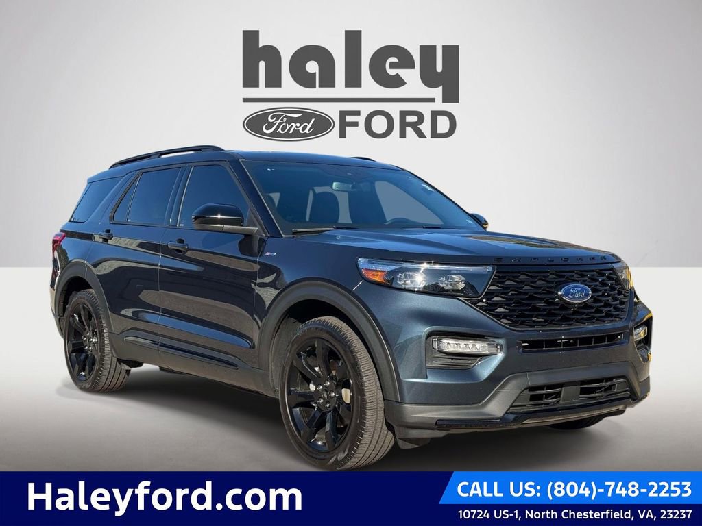 Certified 2023 Ford Explorer ST-Line w/ Class IV Trailer Tow Package