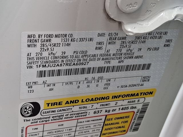 Certified 2024 Ford Expedition Limited AWD/4WD image 32
