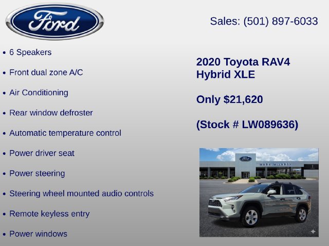 Used 2020 Toyota RAV4 XLE w/ Convenience Package AWD/4WD image 12