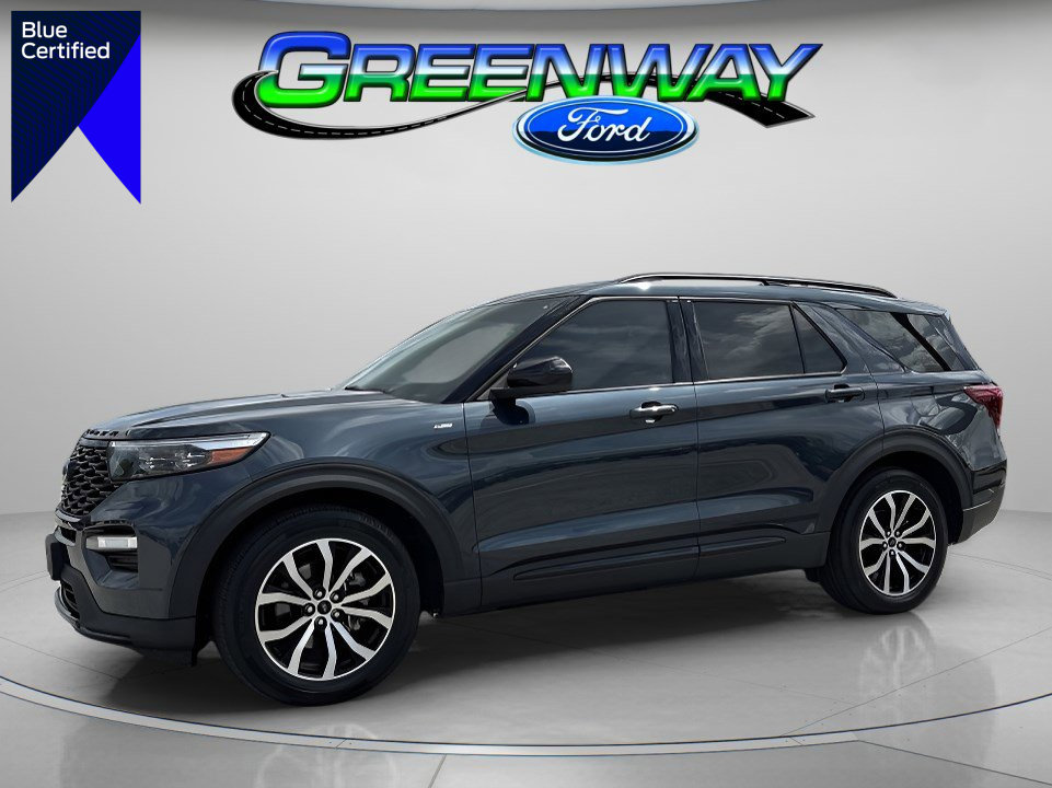 Certified 2023 Ford Explorer ST-Line w/ Class IV Trailer Tow Package