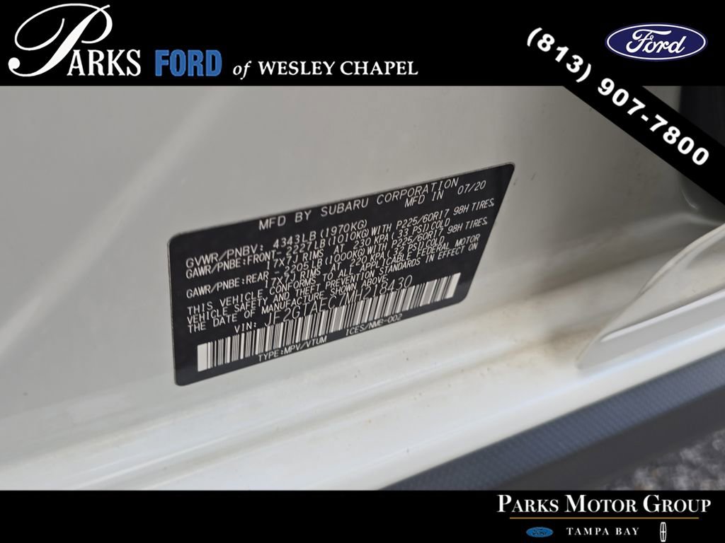 Used 2021 Subaru Crosstrek 2.0i Premium w/ Moonroof Package AWD/4WD image 33