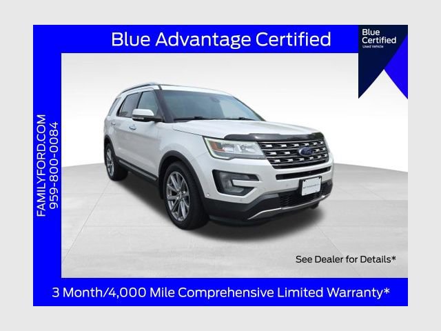 Certified 2017 Ford Explorer Limited w/ Equipment Group 301A AWD/4WD image 1