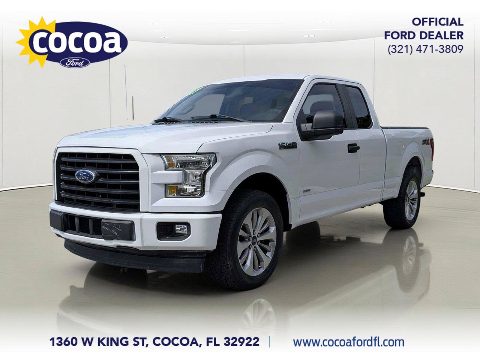 Certified 2017 Ford F150 XL w/ Equipment Group 101A Mid