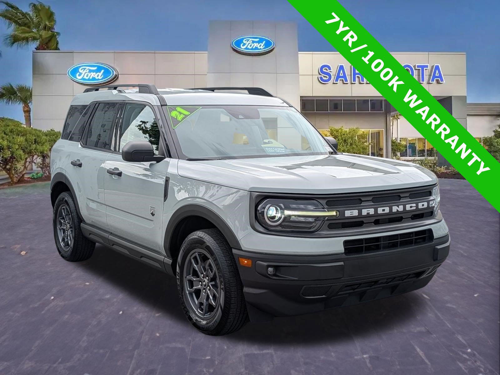 Certified 2021 Ford Bronco Sport Big Bend