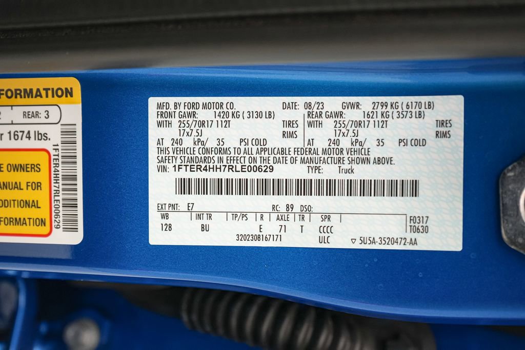 Certified 2024 Ford Ranger XLT w/ Technology Package image 24