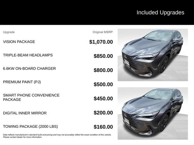 Used 2024 Lexus NX 450h+ AWD w/ Vision Package image 5